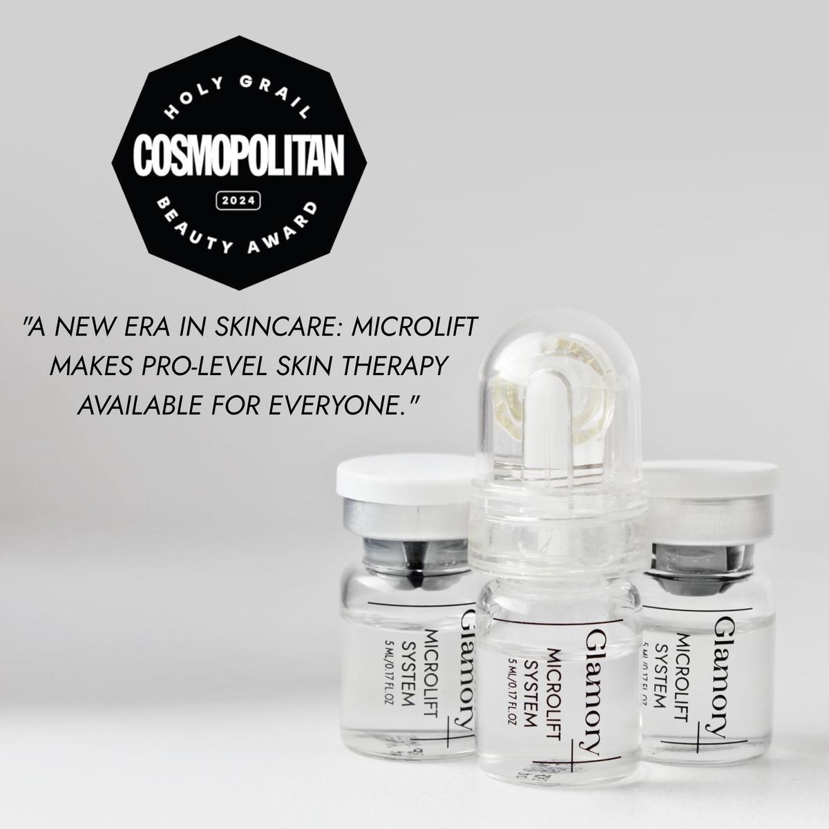 Glamory Microlift with Cosmopolitan 2024 Holy Grail Beauty Award